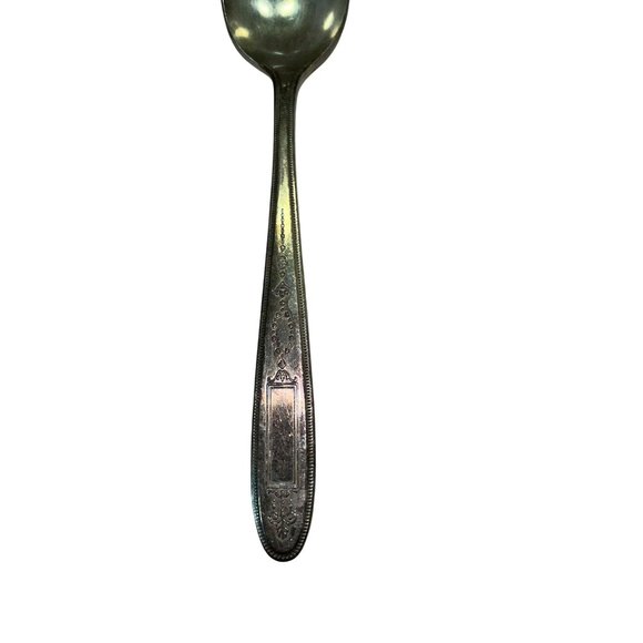 Vintage 1921 Grosvenor Oneida Community Spoons Used Set of 12 - Picture 10 of 16